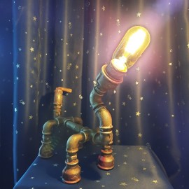 Modernus industrinio stiliaus šviestuvas "Puppy"