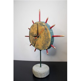 Laikrodis lofto stiliaus „Saulutė“ 