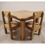 Ąžuolinis reguliuojamas komplektas vaikams Ąžuolinis reguliuojamas komplektas vaikams