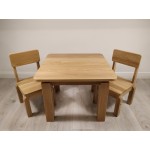 Staliukas ir kėdutės vaikams. Ąžuolinis Staliukas ir kėdutės vaikams. Ąžuolinis