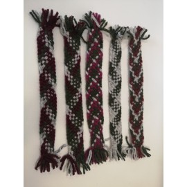 Pintiniai skirtukai "žemės spalvos" Pintiniai skirtukai "žemės spalvos"