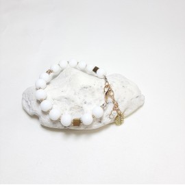 Apyrankė su žadeitu ir hematitu su užsegimu