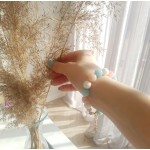 Apyrankė su žadeitu ir hematitu su užsegimu