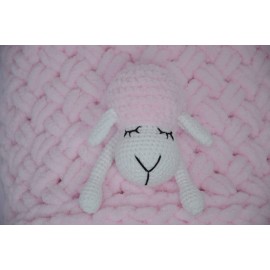 Pledas kūdikiui apkloti kreminės spalvos