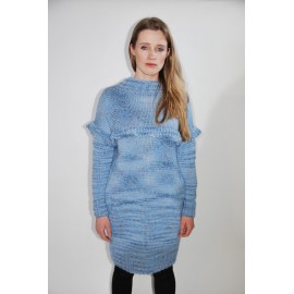 Dangus | merino vilnos suknia