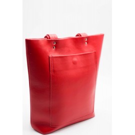 Raudona rankinė | oda