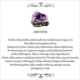 Sėkmės - apsaugos apyrankė Skorpiono ženklui. Nemokamas siuntimas. 