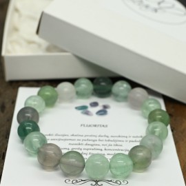 Natūralaus fluorito  apyrankė. Nemokamas siuntimas. 