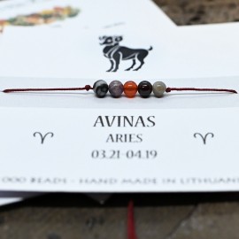 Sėkmės - apsaugos apyrankė Avino ženklui. (Nemokamas siuntimas)