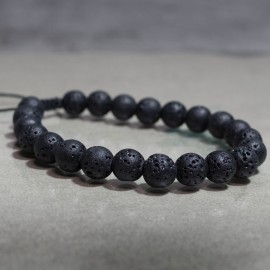 Reguliuojamo dydžio lavos apyrankė. Nemokamas siuntimas.