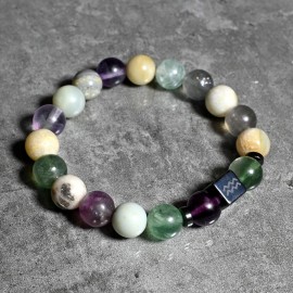 Natūralių akmenukų apyrankė Vandenio  ženklui. Nemokamas siuntimas. 