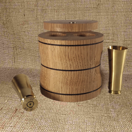 Ąžuolinė bačkutė su 2 X 20 ml taurelėmis