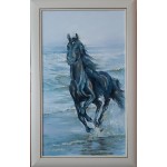 Paveikslas Arklys ir jūra