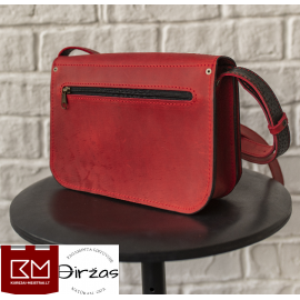 Rankų darbo natūralios odos rankinė