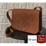 Rankų darbo natūralios odos rankinė