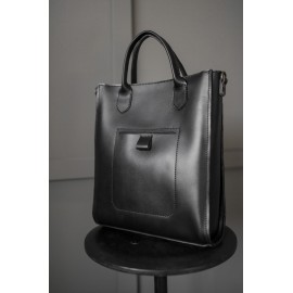 Juoda rankinė moterims su diržu