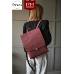 Bordo spalvos kuprinė