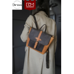 Maža ruda kuprinė moterims