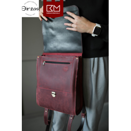 Bordo spalvos kuprinė