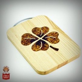 "Dobilas" gintaru inkrustuota pjaustymo lentelė 