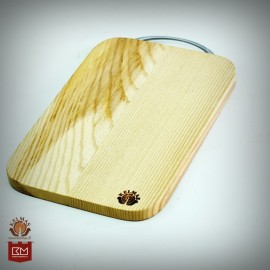 "Į Sveikatą" gintaru inkrustuota pjaustymo lentelė 