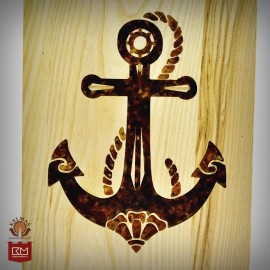 "Inkaras" gintaru inkrustuota pjaustymo lentelė 