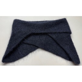 „Nakties tyluma“ – rankomis megzta moheros, alpakos ir šilko mova