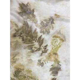 Prabangus natūralaus šilko šalikas "Gamtos elegancija"