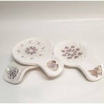 Šaukšto laikiklis dekoruotas auksu Šaukšto laikiklis dekoruotas auksu