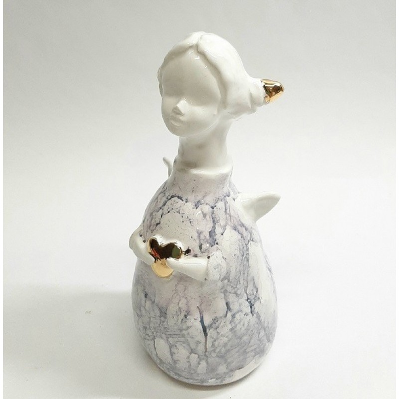 Angelas dekoruotas auksu Angelas dekoruotas auksu