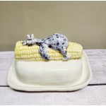 Sviestinė višta ant kukurūzo