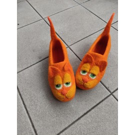 Veltinio šlepetės "Garfildas"