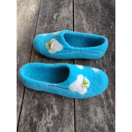 Veltinio šlepetės "Tulpės žiedai"  40 dydis