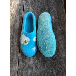 Veltinio šlepetės "Tulpės žiedai"  40 dydis