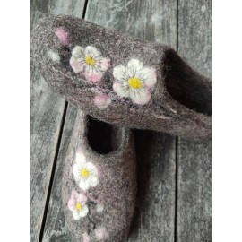 Veltinio šlepetės "Sakuros žiedai" 39 dydis