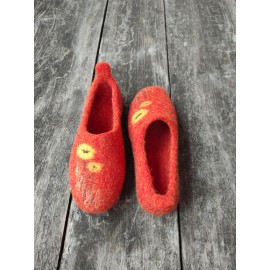 Veltinio šlepetės "Pienės žiedai"38 dydis