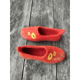 Veltinio šlepetės "Pienės žiedai"38 dydis