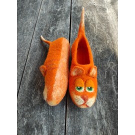 Veltinio šlepetės "Garfildas"