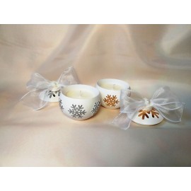 Žvakė Kalėdų dovana eglės žaisliukas Žvakė Kalėdų dovana eglės žaisliukas