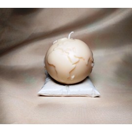 Rapsų vaško žvakė "Žemė. Gaublys" Rapsų vaško žvakė "Žemė. Gaublys"