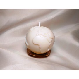 Rapsų vaško žvakė "Žemė. Gaublys" Rapsų vaško žvakė "Žemė. Gaublys"