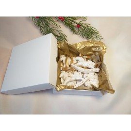 Eglutės žaisliukai arkliukai 6 vnt.