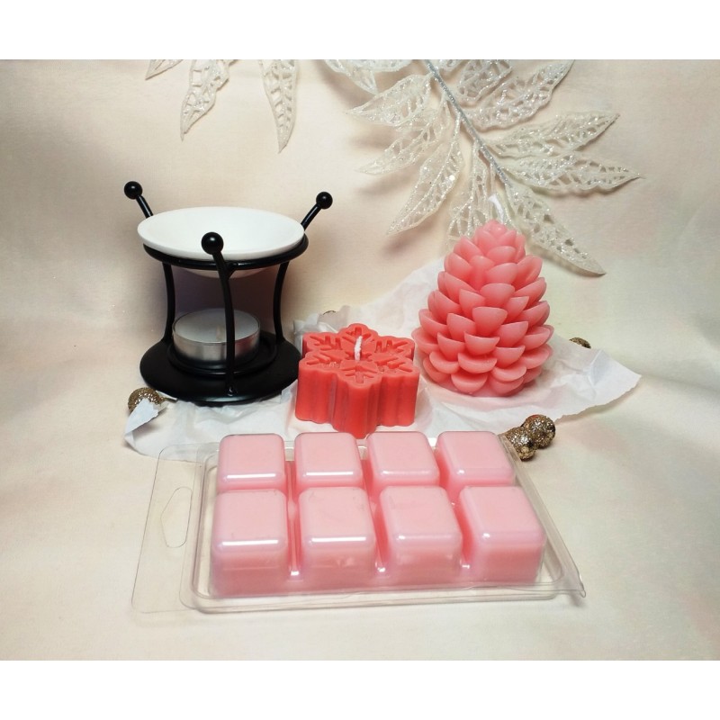 Dovanų rinkinys su žvakėmis