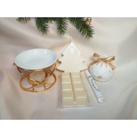 Dovanų rinkinys su žvakėmis