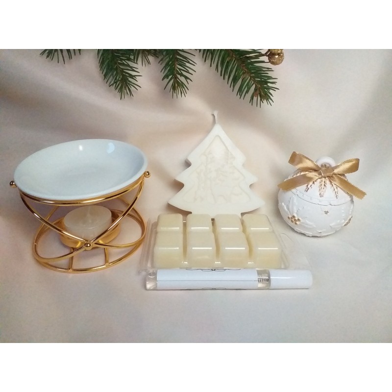 Dovanų rinkinys su žvakėmis