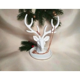 Kalėdų dekoracija statula ar papuošalų stovas elnias