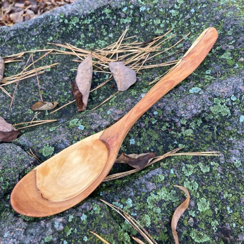 Medinis šaukštas Medinis šaukštas