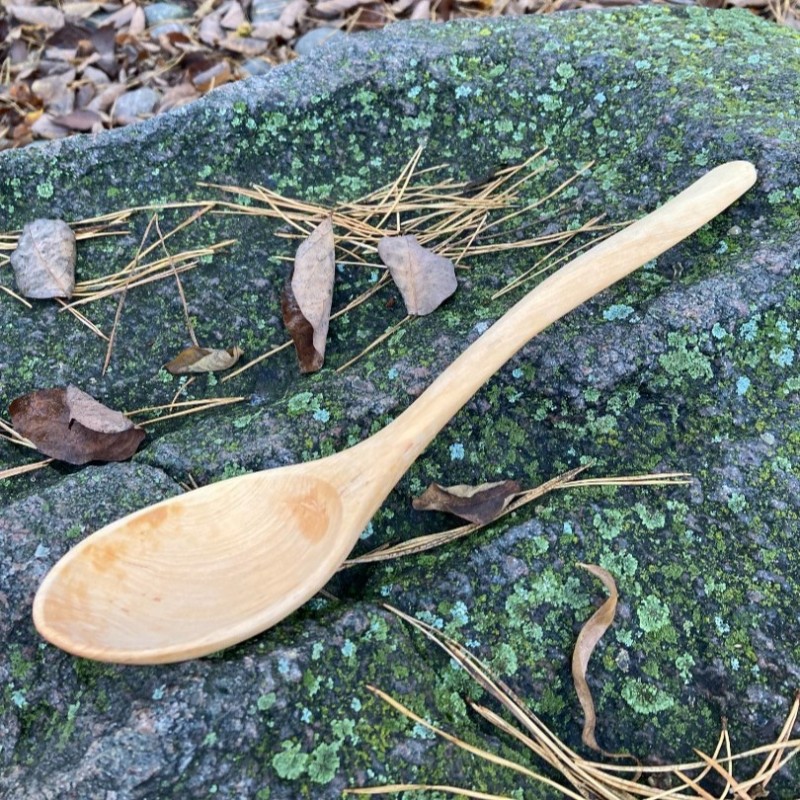 Medinis šaukštas Medinis šaukštas