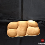 Skaptuotas padėklas 5 dalių  Skaptuotas padėklas 5 dalių