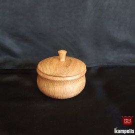 Cukrinė - druskinė "Tulpė" su skylute šaukšteliui